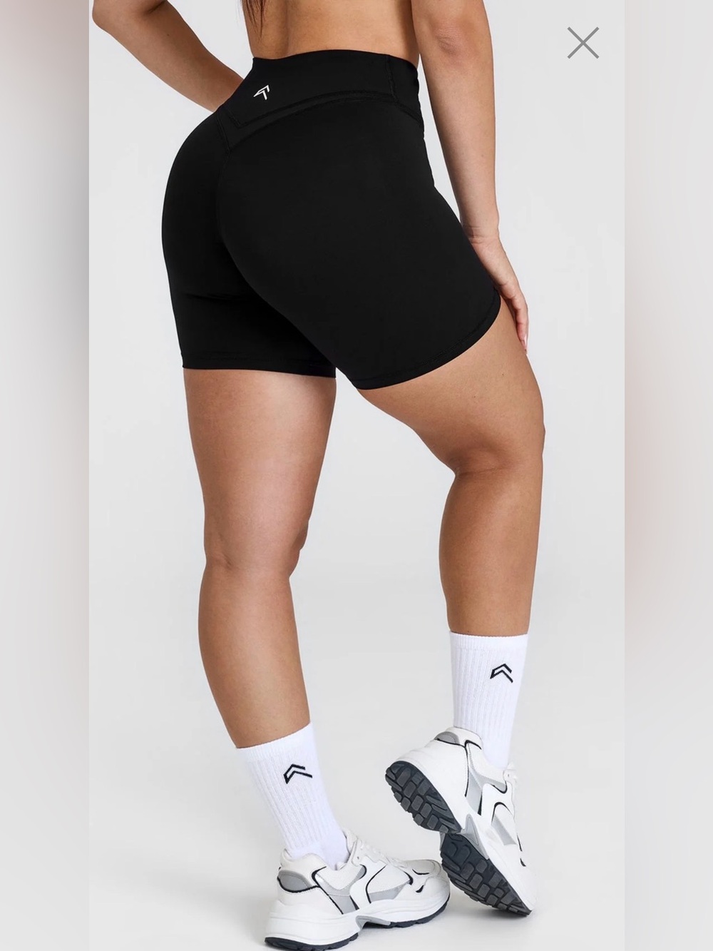 Oner Active UNIFIEDMOVE™ WRAP SHORTS WHITE LOGO 6"